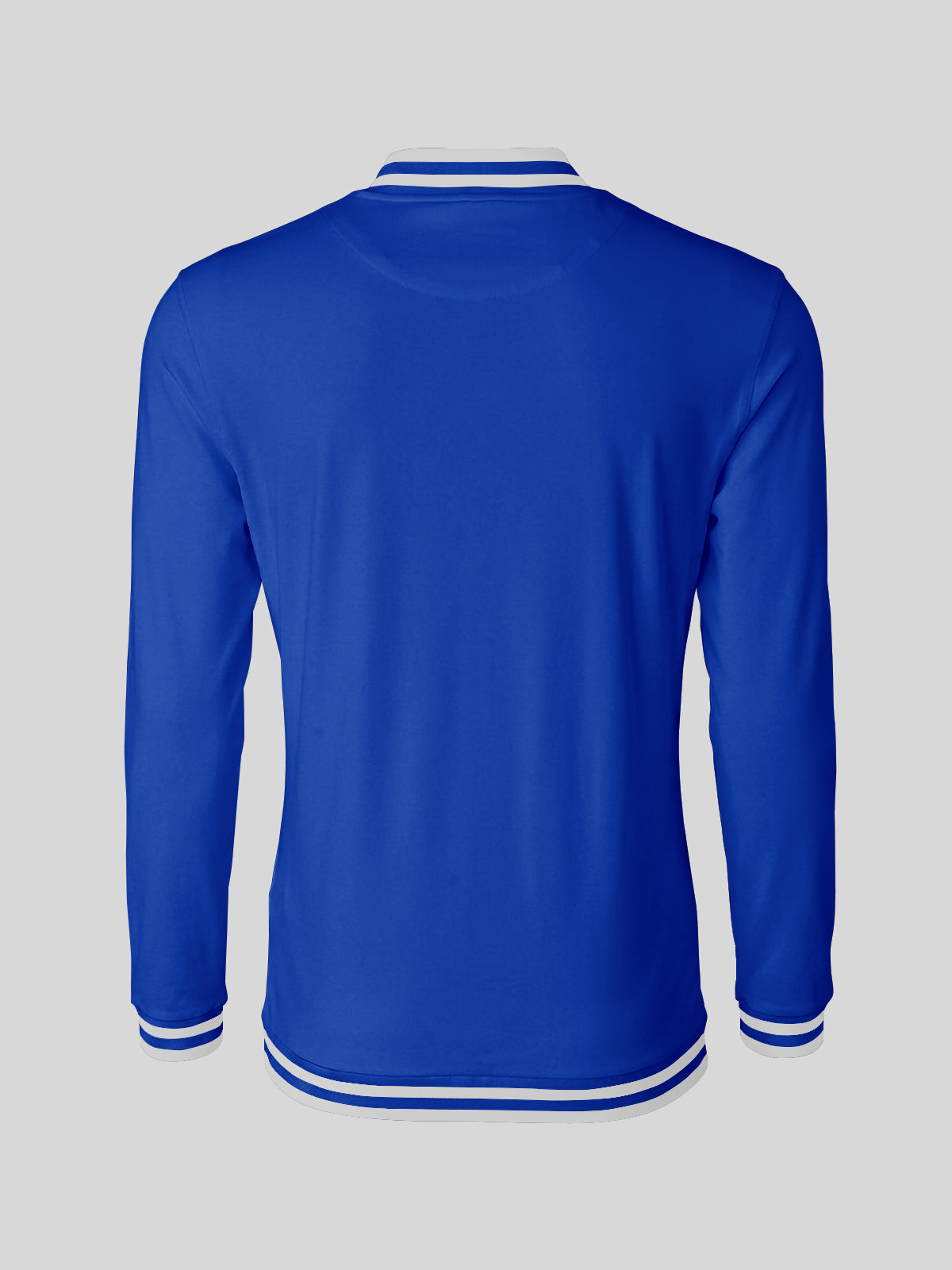 Playful Nautical Men's Golf Shirt Quarterzip UPF50+