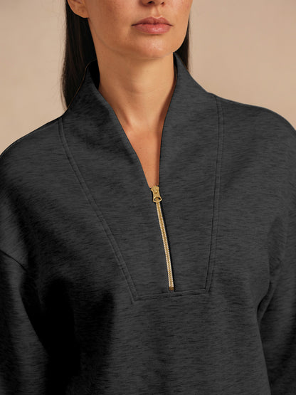 UltraSoft Performance Cropped Sweatshirt