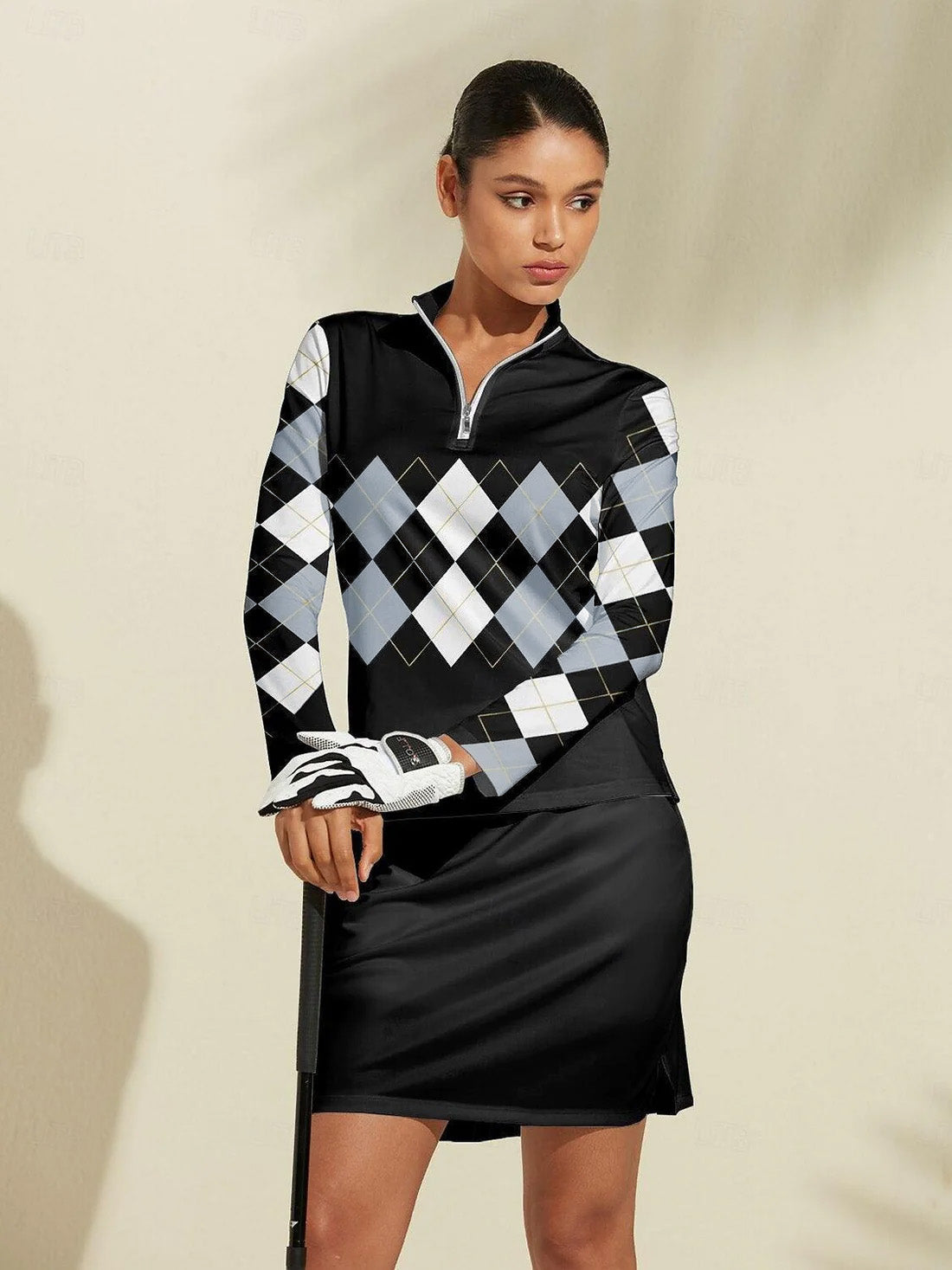 Koszulka golfowa Not So Classic z suwakiem do ćwiartki UPF50+