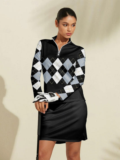 Koszulka golfowa Not So Classic z suwakiem do ćwiartki UPF50+