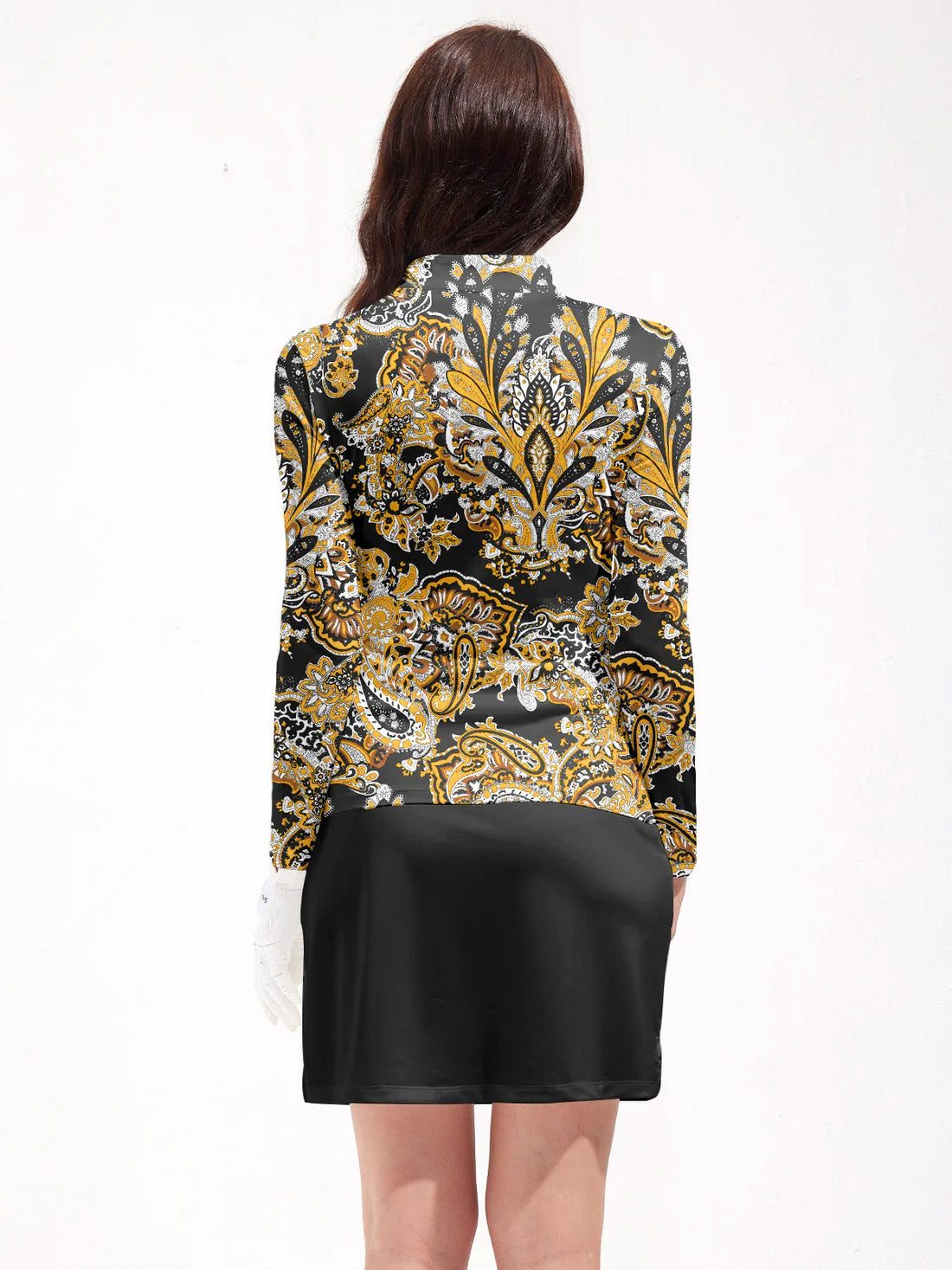 Pretty Feminine Golf Shirt Quarterzip UPF50+