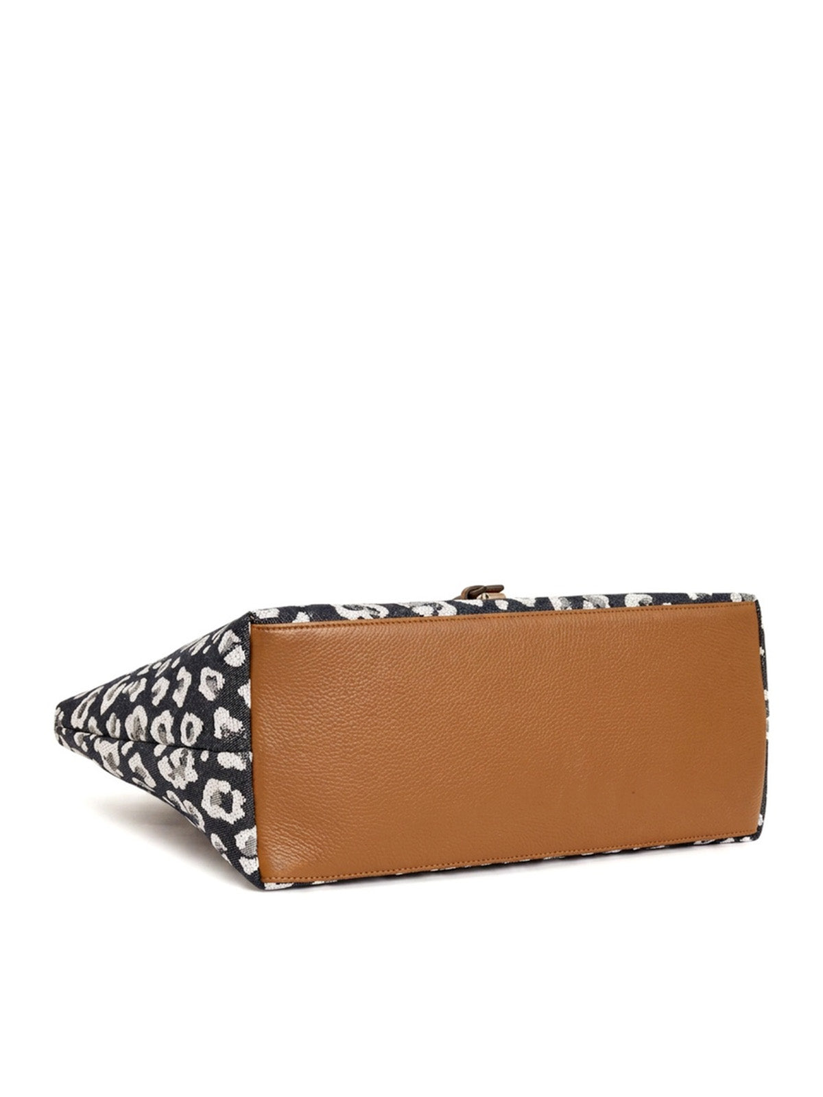 Leopard Jacquard Canvas Everyday Tote