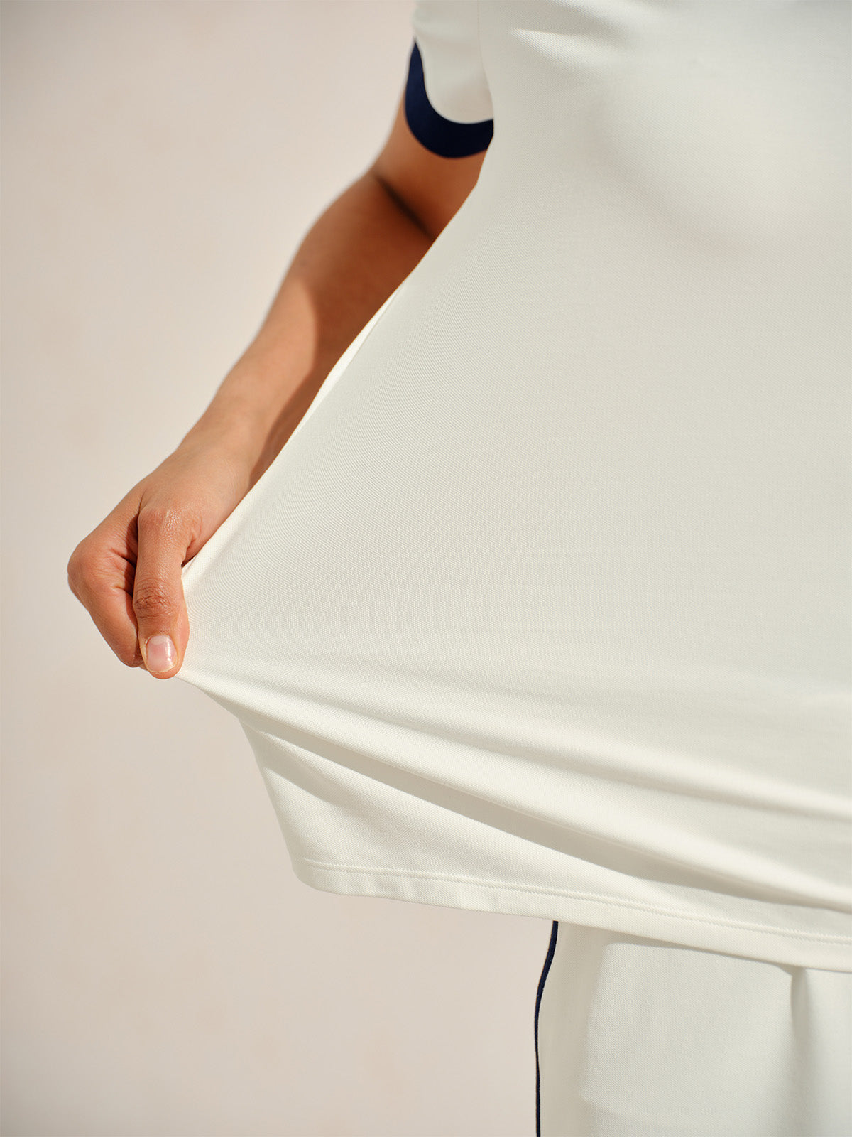 Navycore Short Sleeve Color Block Pique Golf Shirt