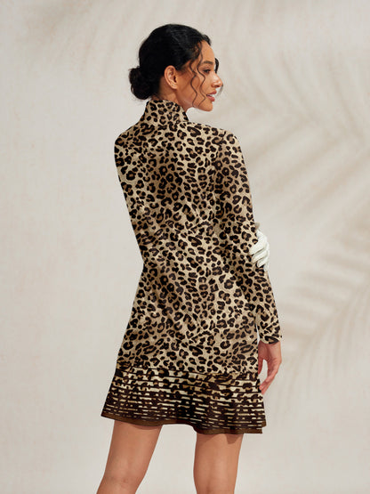 ワイルドライフパーティー 長袖ラッフル 36.5インチドレス