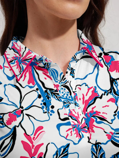 Botanical Energy ポロシャツ UPF50+