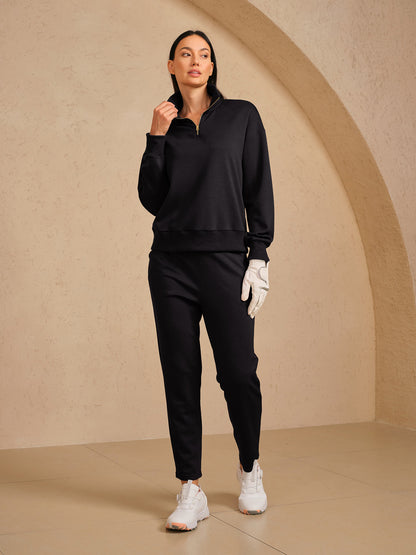 UltraSoft Long Sleeve Quarterzip Sweatshirt