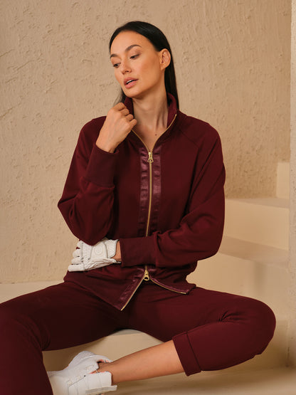 ウルトラソフト長袖トリムジャケット