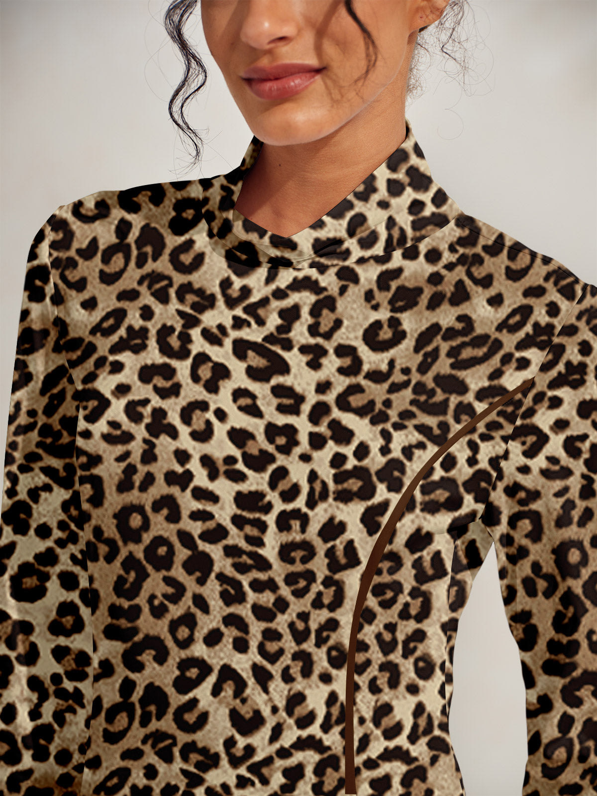 ワイルドライフパーティー 長袖ラッフル 36.5インチドレス