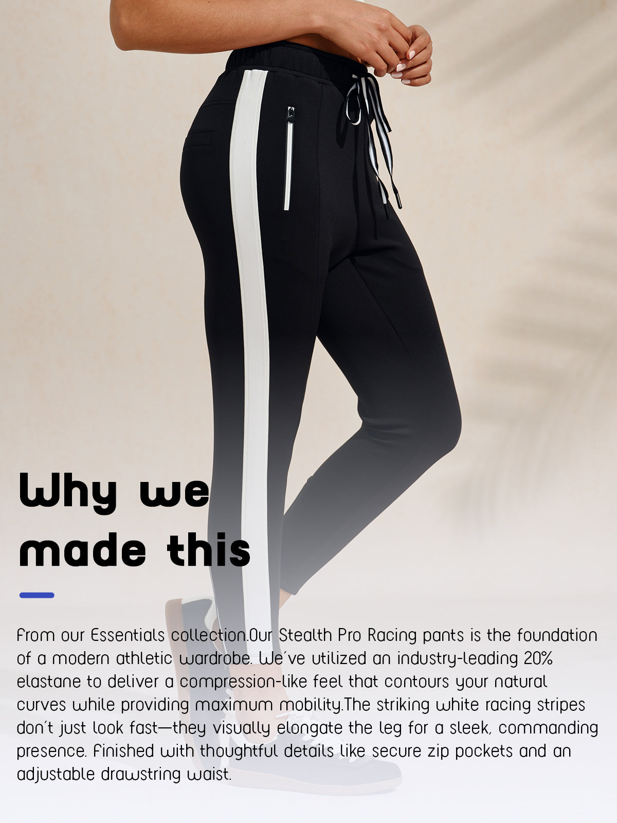More Than Basic Drawstring Capri Sweatpants