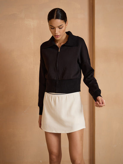 More Than Basic Kurze Golfjacke mit Reißverschluss