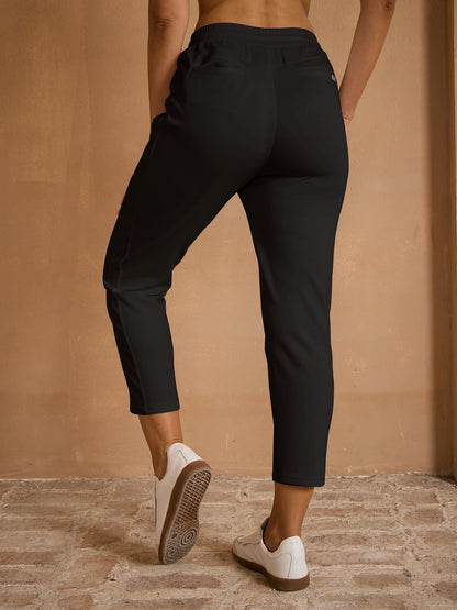 Pantaloni alla caviglia UltraSoft con coulisse elasticizzata