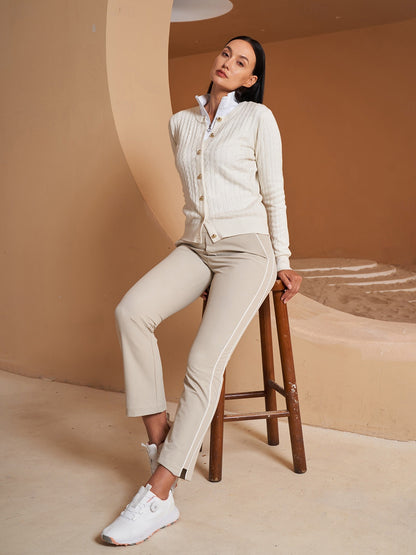 기본 이상의 28인치 스트레치 발목 팬츠