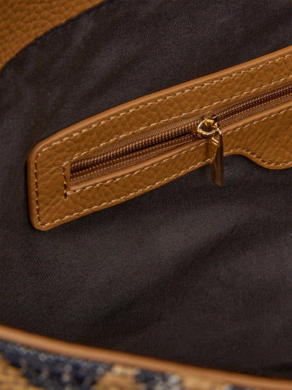 Leopard Jacquard Canvas Everyday Tote