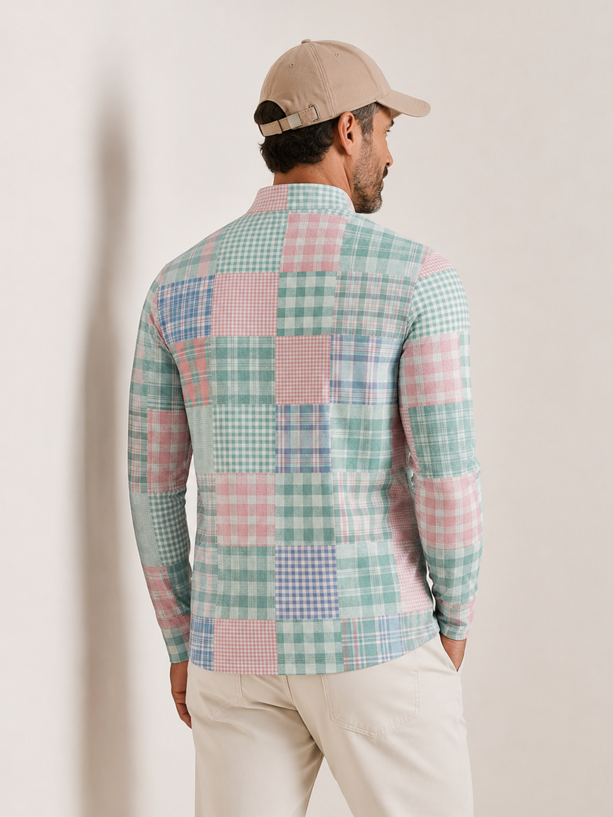 Not So Classic Herren Golfshirt mit Viertelreißverschluss UPF50+