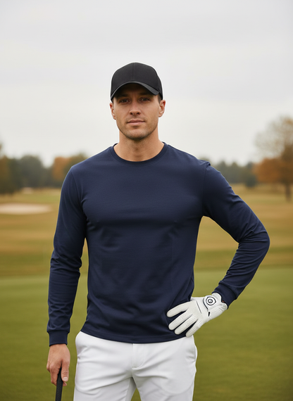 More Than Basic Men's Golf Crewneck T-Shirt