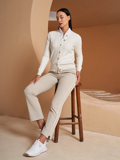 기본 이상의 28인치 스트레치 발목 팬츠