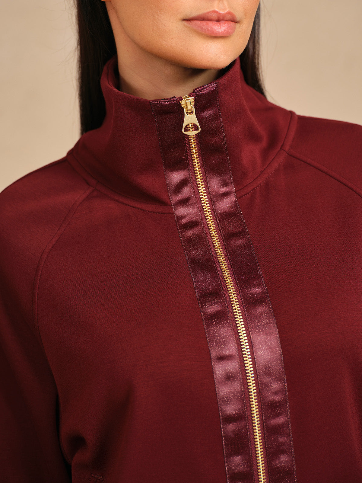 ウルトラソフト長袖トリムジャケット