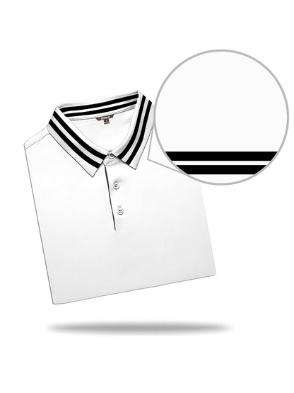 Playful Nautical Men's Polo Top UPF50+