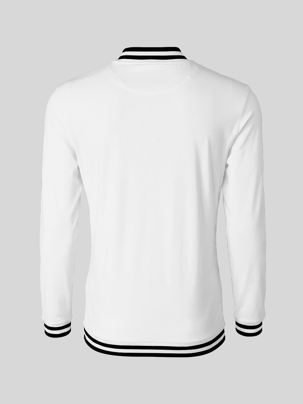 Playful Nautical Men's Golf Shirt Quarterzip UPF50+