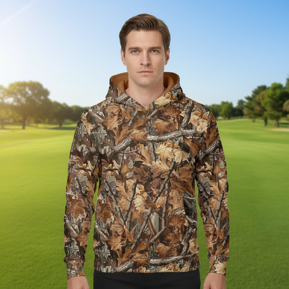 Inked Skins Men's Golf Hooded Sweatshirt