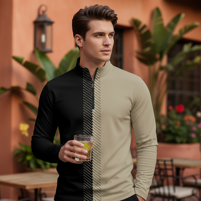 Not So Classic Men's Golf Shirt Quarterzip UPF50+