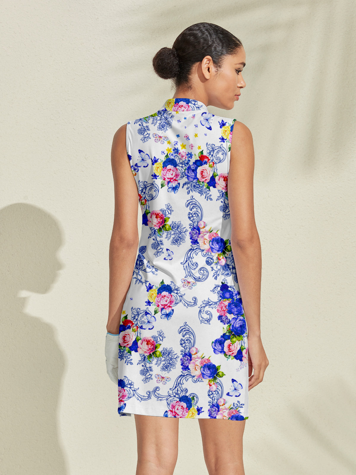 Botanical Energy Sleeveless 36.5 Inch Dress UPF50+