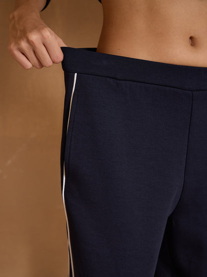 UltraSoft Wool Stretch Trimmed Pants