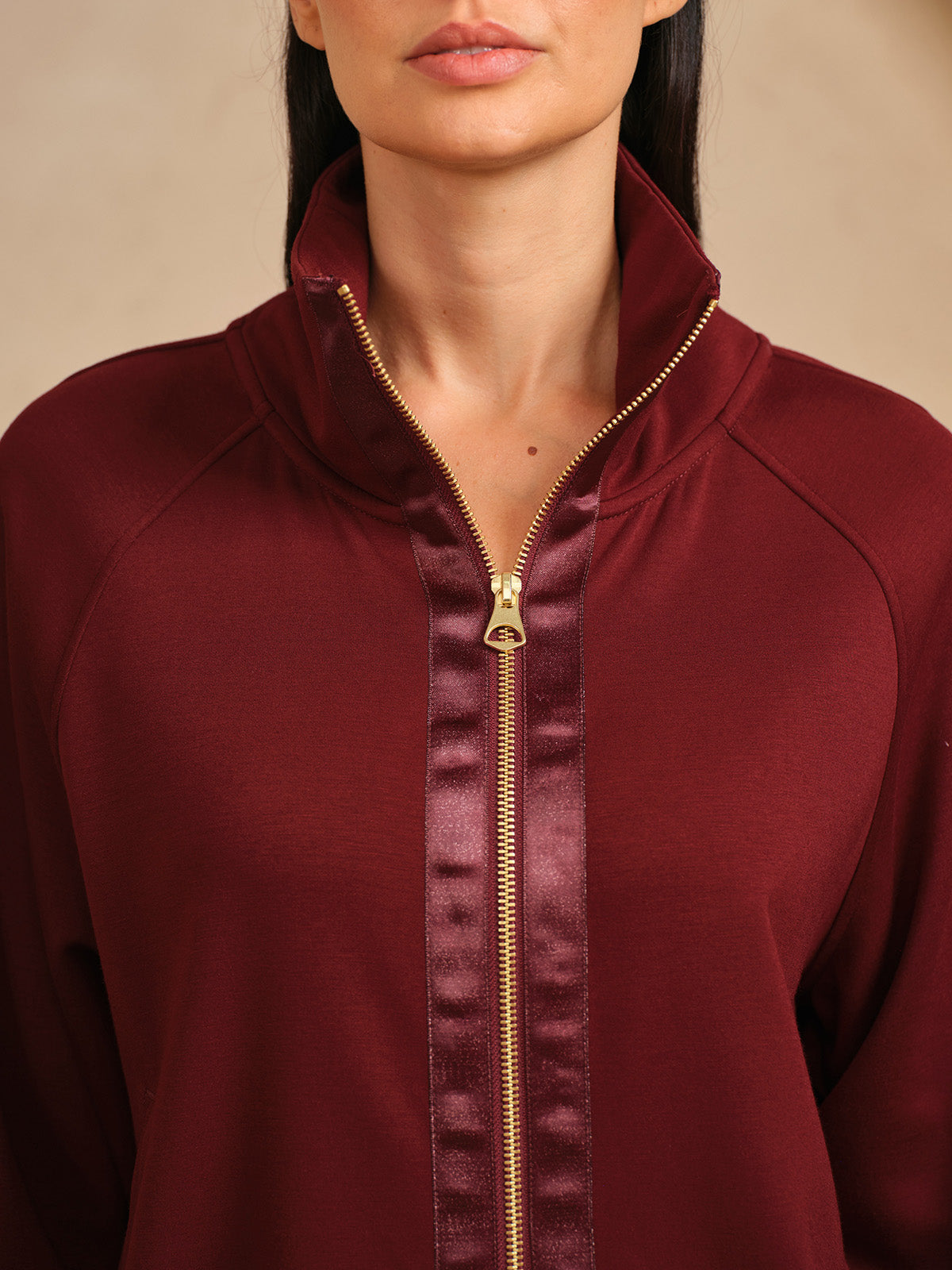 ウルトラソフト長袖トリムジャケット