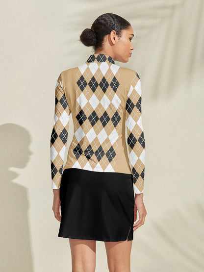 Not So Classic Golf Shirt Quarterzip UPF50+