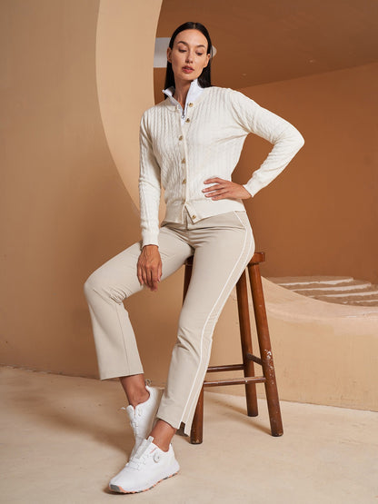 기본 이상의 28인치 스트레치 발목 팬츠