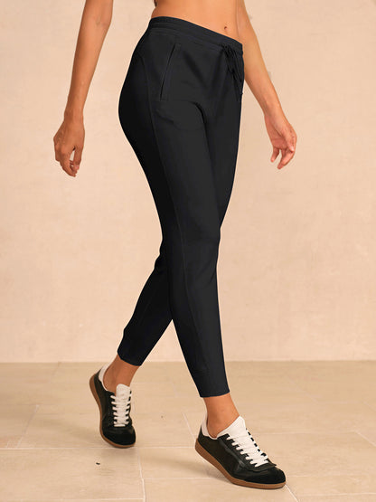 More Than Basic 26.5 Inch Drawstring Ankle Pants