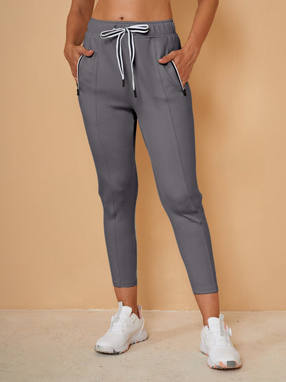 More Than Basic Drawstring Capri Sweatpants