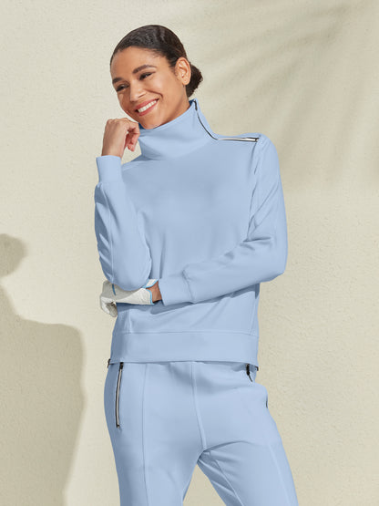 Chic Irregular Collar Sudadera Ropa Golf Mujer