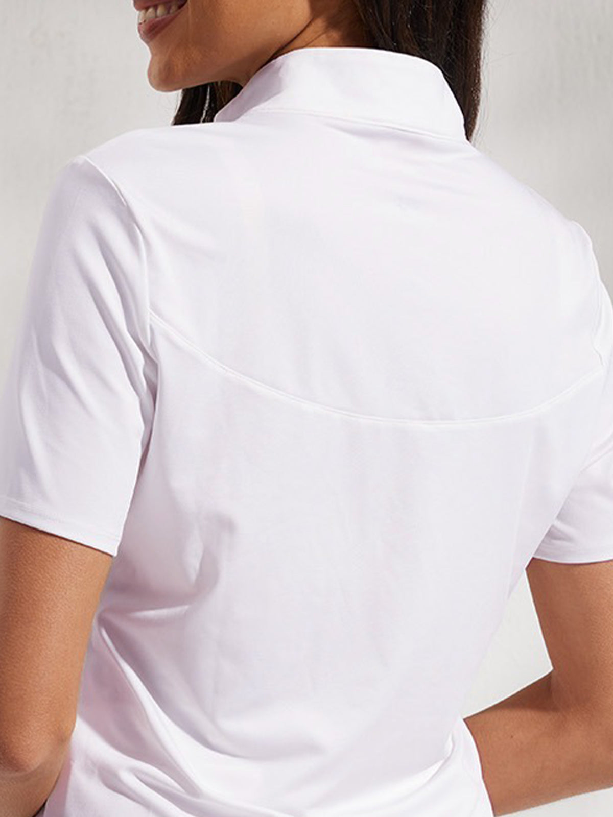 Basic-Golf Shirt Quarterzip UPF50+