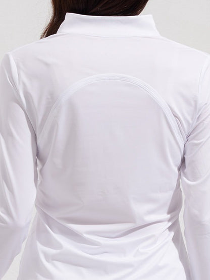 Basic-Golf Shirt Quarterzip UPF50+