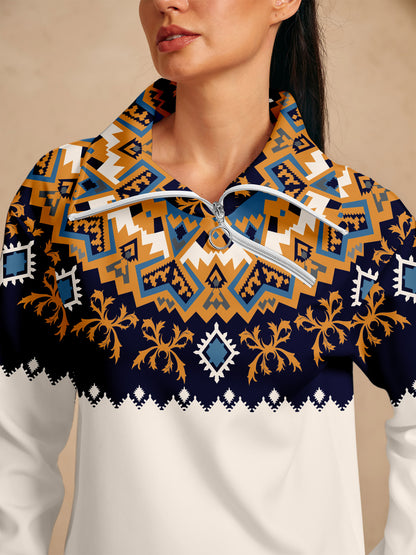 Sweat-shirt de golf Baroque audacieux