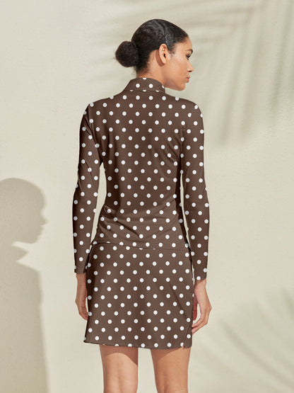 Hyper-prep Silky Golf Shirt Quarterzip UPF50+