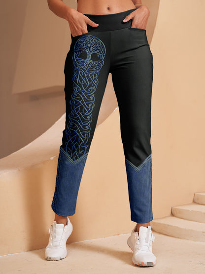 Bold Baroque 28 Inch Performance Stretch Ankle Pants