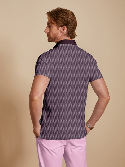 Not So Classic Herren-Poloshirt mit Rippkragen, UPF50+