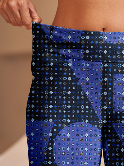 Pantalones Tobilleros Elásticos de Rendimiento Náutico Divertido de 28 Pulgadas