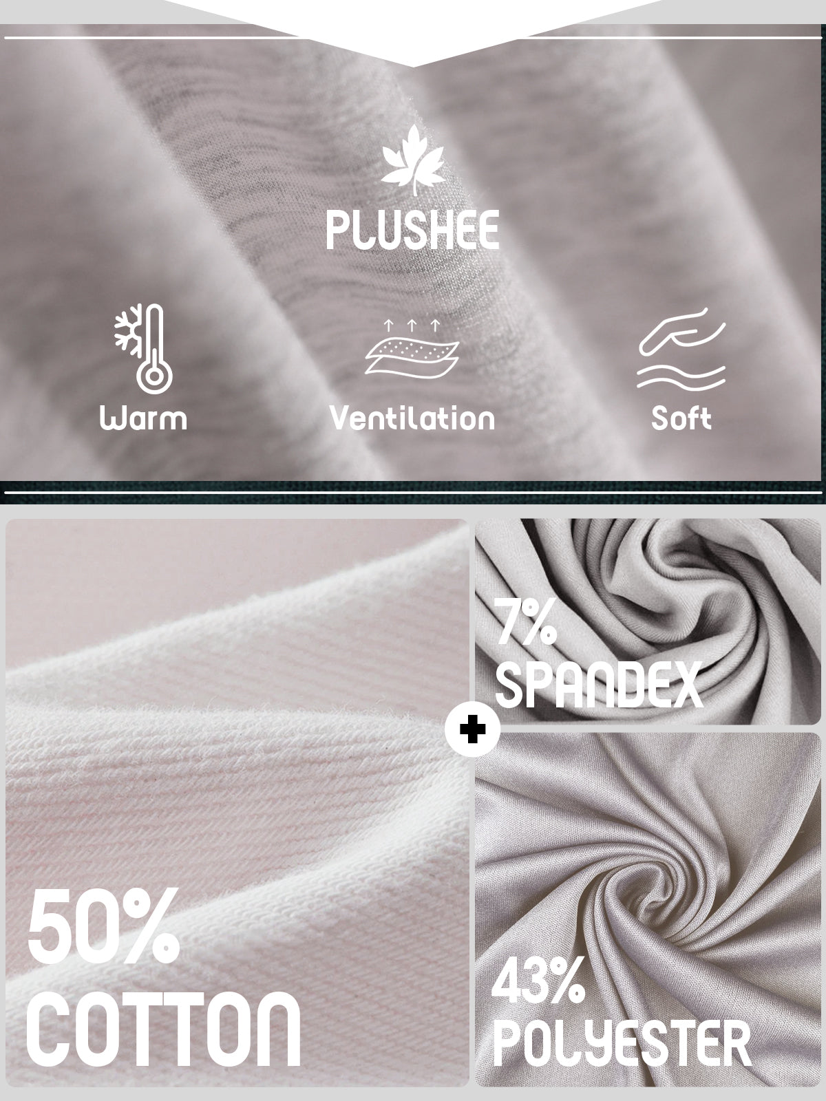 UltraSoft Long Sleeve Quarterzip Sweatshirt