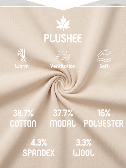UltraSoft Wool Sleeveless High Funnel Neck Sweatshirt