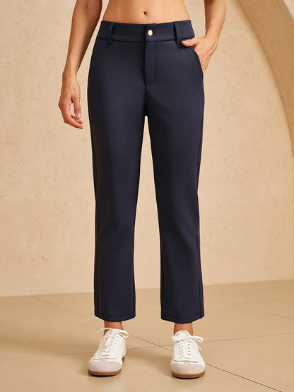 Navycore 37 Inch Performance Slim-Fit Stretch Ankle Pants