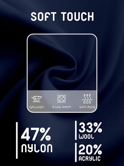 Navycore Colorblock Cable Knit Cardigan