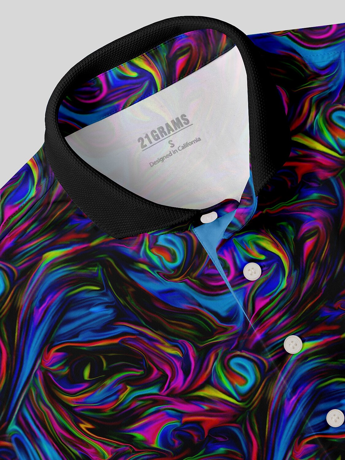 Inked Skins Heren Polo met Geribde Kraag UPF50+