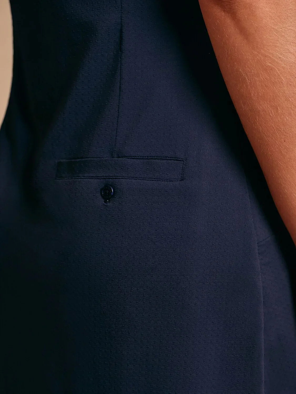 Premium Vestido sin mangas asimétrico con ribete de 36.5 pulgadas UPF50+