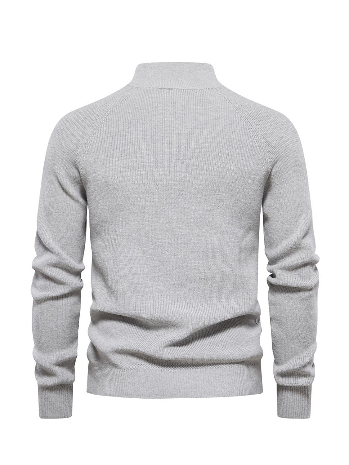 기본 이상의 남성용 골프 쿼터 집 스웨터