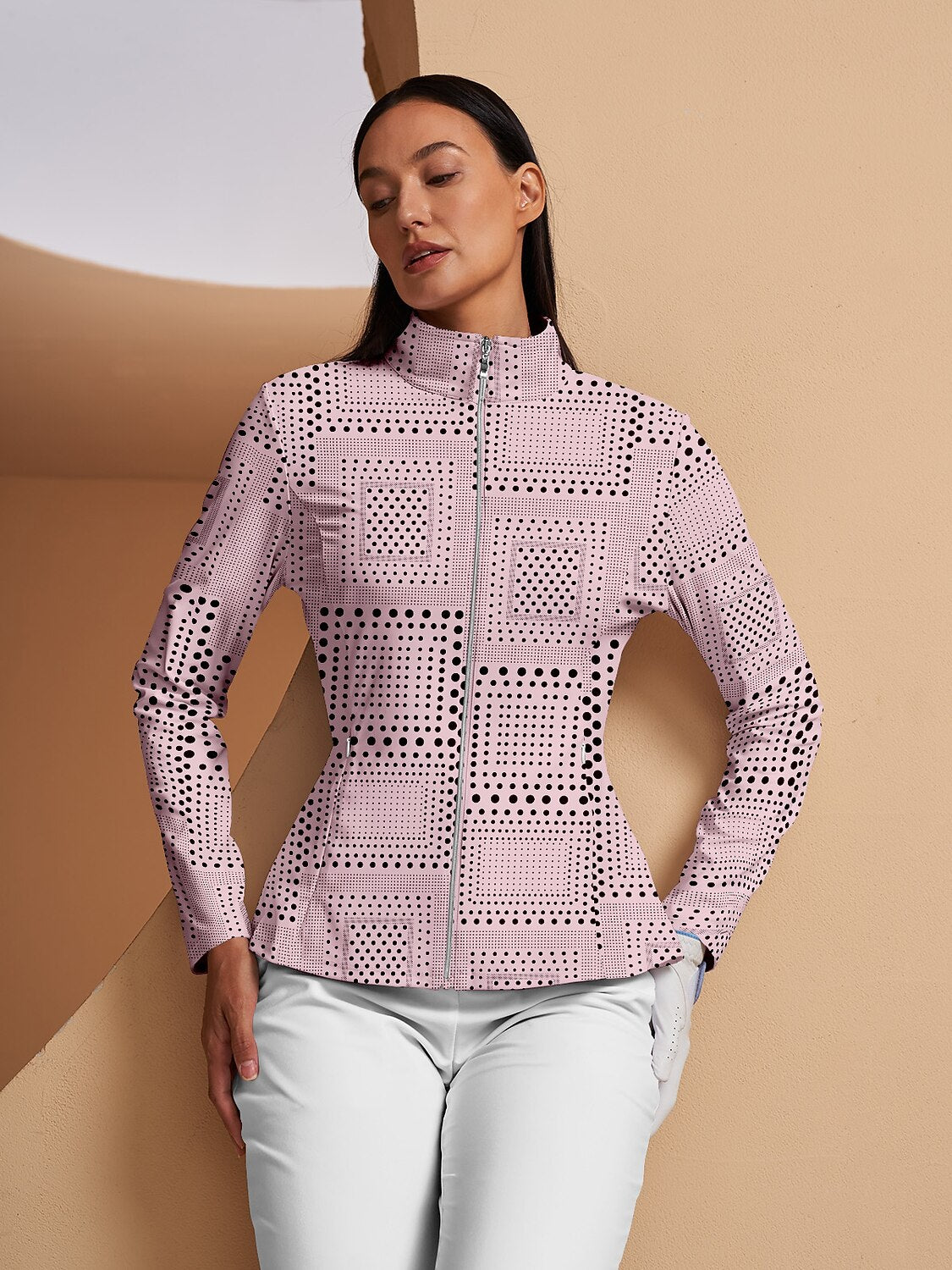 Hyper-prep Ruffle Golf Jacket Sun Protection
