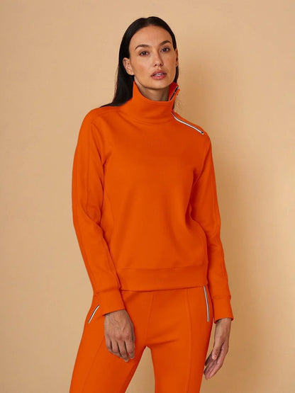 Mehr als nur ein einfaches Golf-Sweatshirt mit unregelmäßigem Kragen
