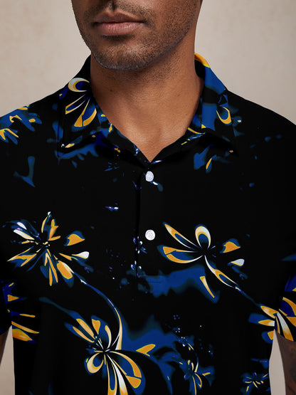 Botanical Energy Poloshirt für Herren, LSF 50+